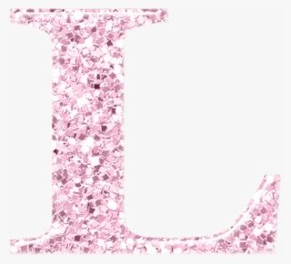 B *✿* Bling Rosa Pastel - Pink Glitter Letter K #8154110