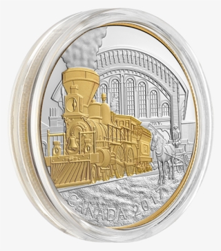 Pure Silver Gold Plated 3 Coin Subscription - Canadian Train Coins #8154209