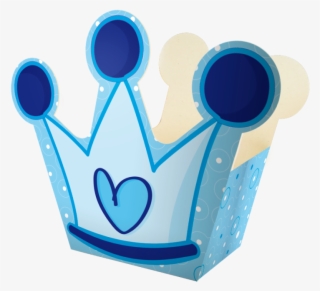 Ancheta Mediana Princesa Anch Co 04 06 Corona Azul #8155008