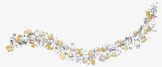 2013 X 836 9 - Notas Euros Voando Png #8155732