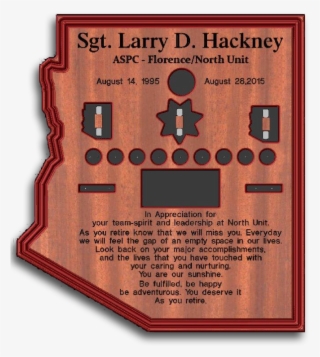 Wood Engraved Plaque - Commemorative Plaque #8156249