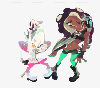 Splatoon 2 T-shirt Mammal Cartoon Vertebrate Art Fictional - Off The Hook Splatoon #8156280