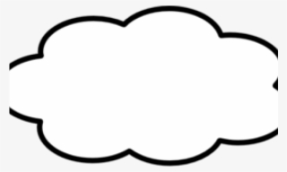 Clouds Clipart Silhouette - Heart #8157141