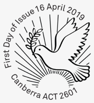 Anzac Day 2019 Postmark - Easy Doves To Draw #8157685