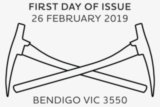 Welcome Stranger Postmark - Line Art #8158328