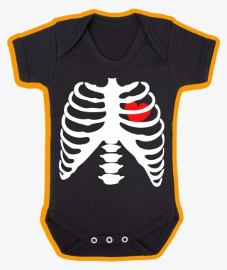 Rib Cage Baby Vest 2477 1 P - Christmas Sweater Baby Announcement #8160106