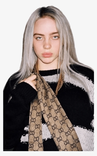 Billie Eilish Black And White Sweater - Billie Eilish Black And White #8160727