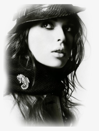 Siyah Beyaz Kadın Png #8160890