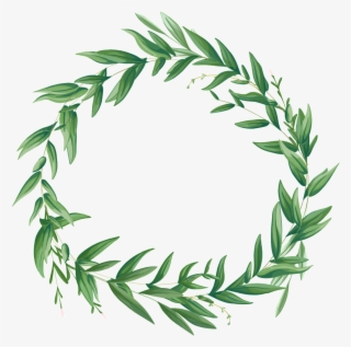 El Círculo De Plantas De Flores Es Un Png Transparente - Green #8161113