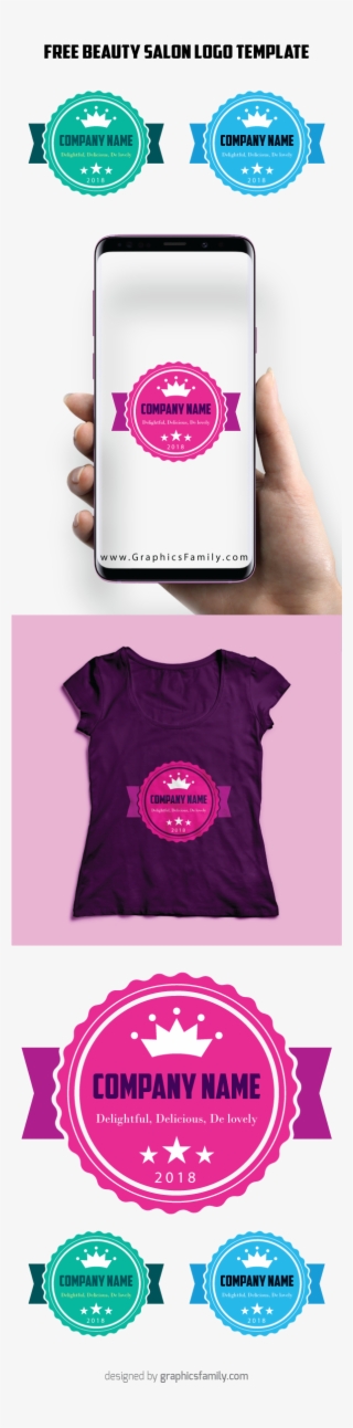 Beauty Salon Logo Template - Illustration #8161787