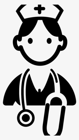 28 Collection Of Nursing Clipart Black And White - Clip Art Black And White Nurse #8161838