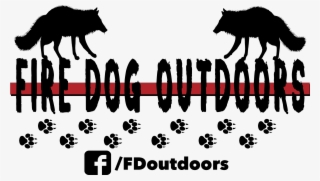 Fire Dog On - Silhouette #8161839