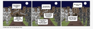 Rock Paper Scissors Knights - Cartoon #8161847