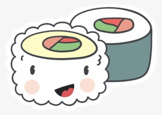 Happy Sushi - Thought Bubble Clipart Transparent #8162317