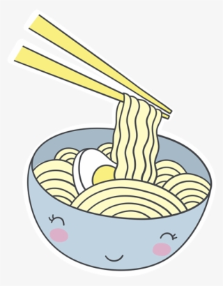 Cheerful Blue Ramen - Chinese Food #8162715