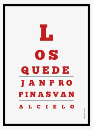 Cartel Xiloka Bar - Eye Chart #8162895