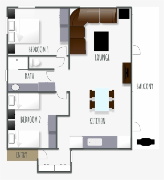 This Is A Typical Floor Plan #8163486