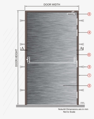 Technical Details - Door #8163696