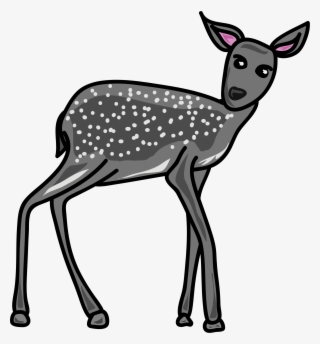 This Free Icons Png Design Of Deer Grey #8163836