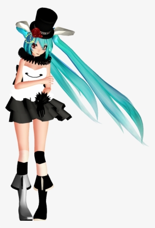 Horror Wonderland [rabbit][mmd,tda,miku] By Kurusou - Tda Miku Mmd Models #8164254