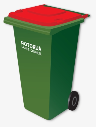 Red Bin Household Rubbish - Rubbish Bin Hd #8164543