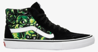 Supreme X Sk8 Hi 'glow In The Dark Skull Pile' - Supreme X Vans Skull Pile #8164612