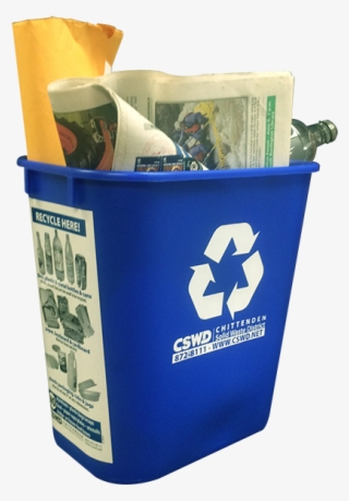 Deskside Recycling Bin - Box #8164864