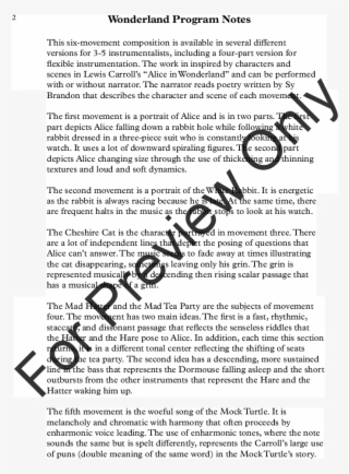 Wonderland For String Quartet Thumbnail - Chant De Noel Flute #8164867