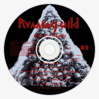 Running Wild Pile Of Skulls Cd Disc Image - Running Wild Pile Of Skulls 1992 #8164940