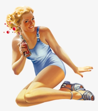 Pin Up Coca Cola Png #8164942