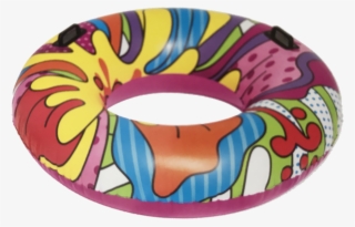 Inflatables And Floats 47" Bestway Pop Art Swim Tube #8165033