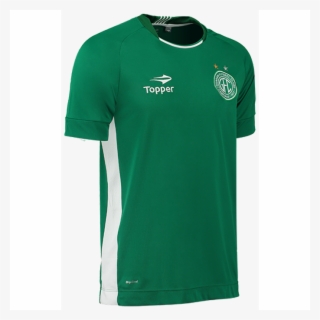 Camisa 1 Sn Topper Guarani Futebol Clube 2017 Verde/branco - Camisa Png De Futebol #8165103