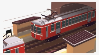 Shading B - Railroad Car #8165462