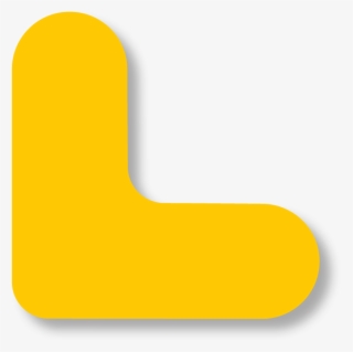 3/4" Wide Solid Yellow Mini Corner Pack Of #8165652
