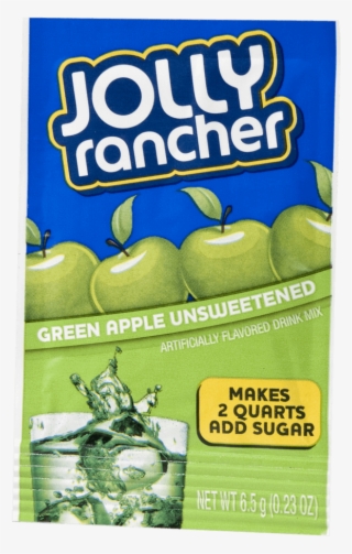 Jolly Rancher Green Apple Unsweetened - Jolly Rancher Drink Mix #8165657
