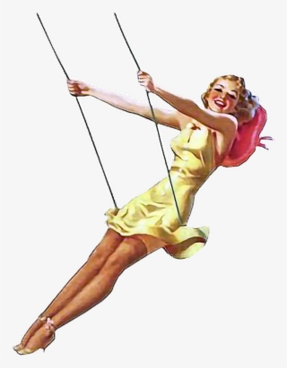 Swing Girl Png #8166023