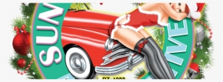 Sun Valley Christmas Pinup Go Sml - Christmas Automotive Pinup #8166096