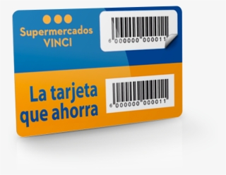 Tarjeta De Pvc Con Codigo De Barras Etiqueta Removible - Label #8167116
