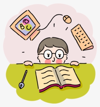 Vector Illustration Of Scholarly Student In School #8168037 Vector Illustration Of Scholarly Student In School #8168037