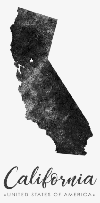 Bleed Area May Not Be Visible - California State Map Art #8168205