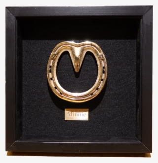 Horseshoe Framed Personalised In 18k Rose Gold - Heart #8168463