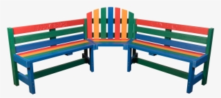 Adult Recycled Plastic Buddy Bench - Play #8169131