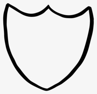Pointy Crest - Line Art #8169172