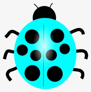 How To Set Use Light Blue Ladybug Svg Vector #8169822