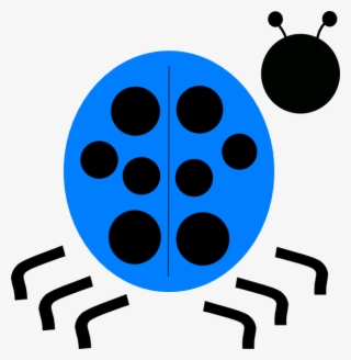 Blue Ladybug Clip Art At Clkercom Vector Online Royalty - Clip Art #8169992