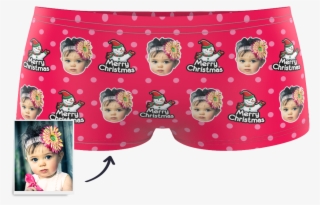 Christmas Snowman Kids Custom Face Boxer Briefsļmyfaceboxer - Briefs #8171577
