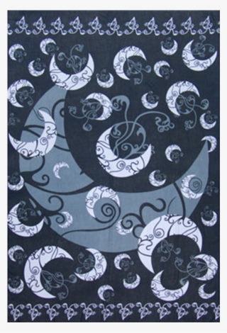 Black Moon Sarong - Beach Towel #8171756