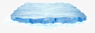 Water Surface Floating Ice Transparent - Iceberg #8172283