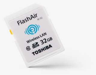 With Flashair™, You Do Not Need To Pull Your Sd Card - Memory Card #8172449