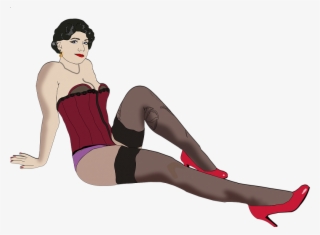 They Were Dressed Up In Cartoon Characters, Betty Boop, - Tights #8172790